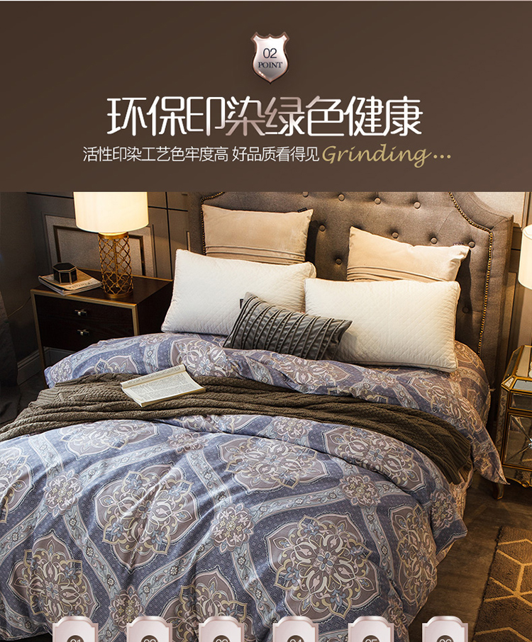 Chăn bông dày 220x 240 tăng gấp đôi kích thước 160x210 200x230 2.2 bằng 2.4 - Quilt Covers gối kèm chăn