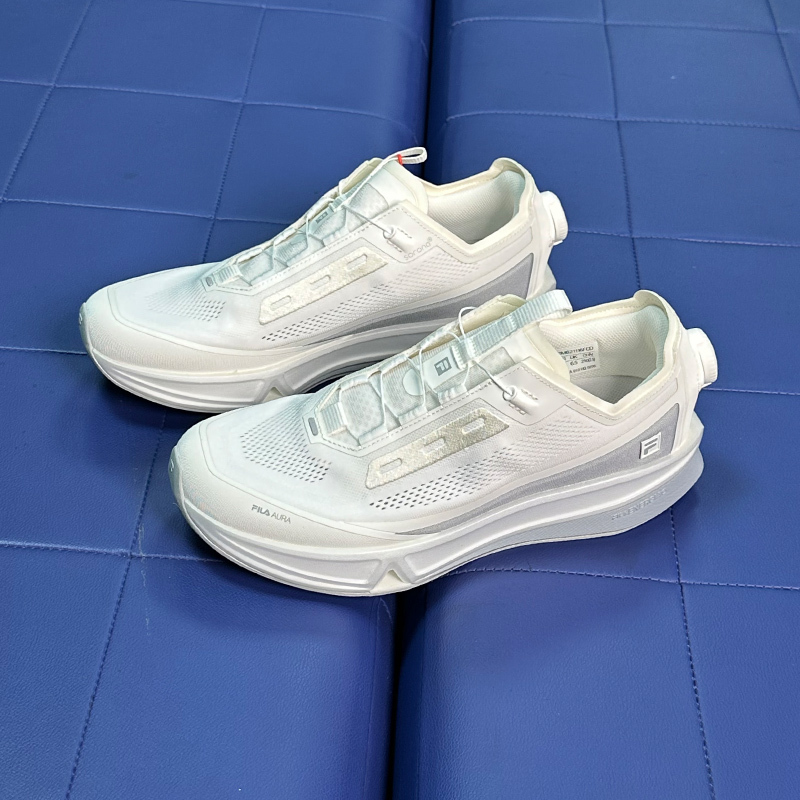 Fila Men's Shoes 2026 Summer Breathable New Aura Running Shoes Boa Lock Sports Shoes A12M621116