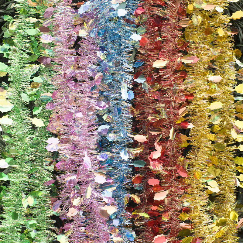 Wedding room layout color strip decoration brush strip shop shopping mall birthday June 1 kindergarten hanging decoration festival ribbon pull flower