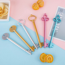 Creative Stationery Key Styling Sexual Pen Cute Cartoon Learning Office Retro Water-based Signature Pen School Toys
