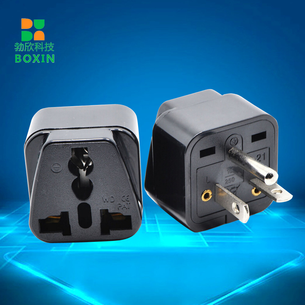 Beauty gauge turning Australian gauge Dual Purpose Socket Conversion Plug Eurobited Flat Power Plug T Character Plug WD-21