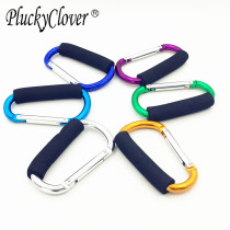 Large roller skates buckle shoe lift multifunctional handle metal mountain climbing buckle anti-strangle portable buckle roller skate buckle