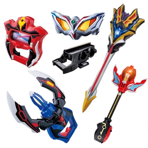Zeta Ultraman DX Phantom Demon Sword Belia welia offe of Get form Deter Tower Claw Medal Medale Martial Arts Toys Toys