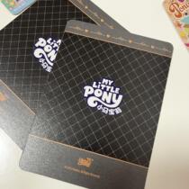 Little Pony Cards Polaroid Fun Shadow Pack Black Back Card CR Card Huiyue Must Win Pack Rourou Pinkie Rainbow Dash CR sold separately