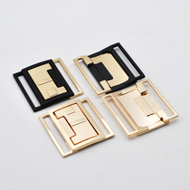 HHK037 Womens belt metal accessories pair buckle decoration coat button clothing button accessories handmade sling buckle