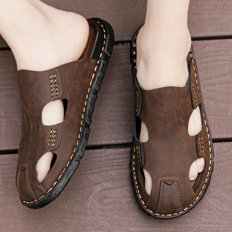 Men's Summer Large Size Outdoor Korean Style Trendy 2025 New Soft-Soled Non-Slip Slippers Men's Summer Large Size Outdoor Korean Style Trendy 2025 New Soft-Soled Non-Slip Slippers