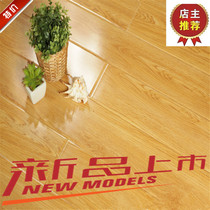 The other side of the ocean reinforced composite wood floor 12mm imitation solid wood one-time molding bright surface factory direct environmental protection wear-resistant