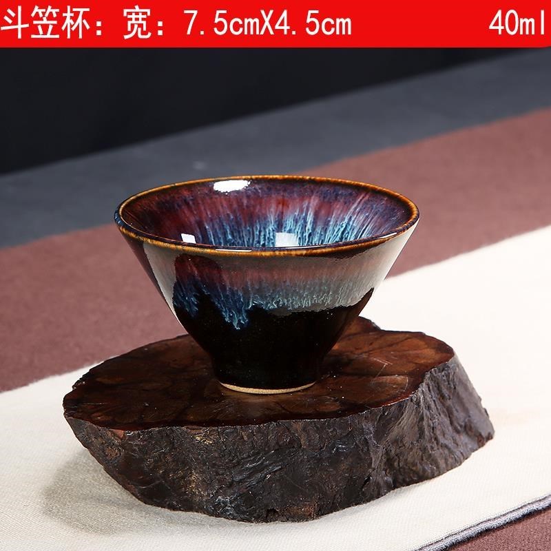 Variable size against the hot ceramic cups personal kung fu master sample tea cup single CPU built lamp that suit small tea bowl