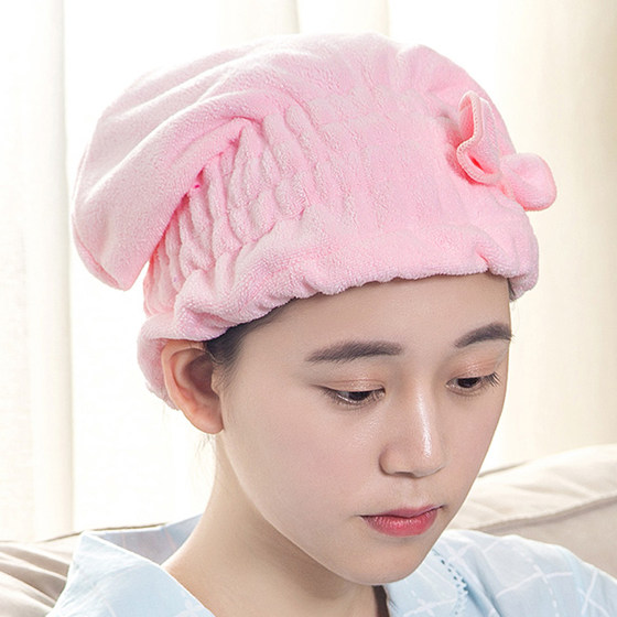干发帽2024吸水浴帽洗头发速干毛巾包头女加厚儿童长发擦头巾可爱