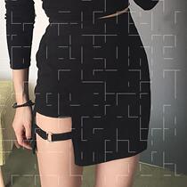 Button short sleeve shirt collar stitching pure color T-shir