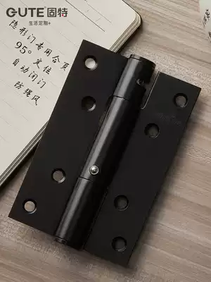 Gute invisible door hinge hydraulic buffer automatic closing door closer spring hinge damping hinge one pair price