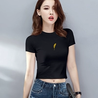 Золотой перьев черный