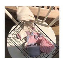 Huaer shop spot Korean childrens socks Four Seasons bd girl Joker thick pit bar color breathable stretch jumpsuit