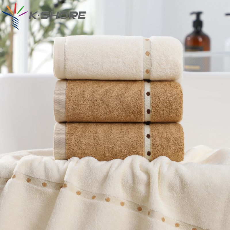 Gold number pure cotton increase thickened couple bath towel unisex cotton household adult bath absorbent soft towel