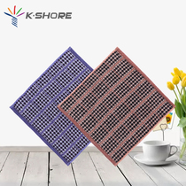 2 strips of gold cotton household adult wash face towel cotton dark soft absorbent square towel travel handkerchief