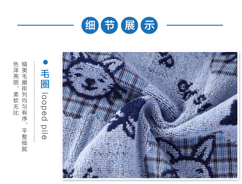Khăn bông cotton vàng dễ thương họa tiết thỏ mềm mại thấm nước kinh tế - Khăn tắm / áo choàng tắm khăn tắm sợi tre