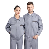 Синий антистатический осенний комбинезон, электронный лонгслив