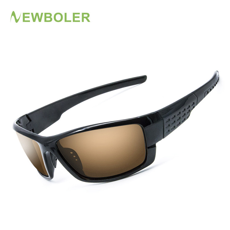 NEWBOLER Polarized Fishing Glasses Polarized Sunglasses Night Vision Goggles Bicycle Mountain Bike Glasses Outdoor Sports