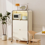 Японская кухонная стойка от пола до потолка, мобильный шкаф для хранения микроволновой печи, обеденный шкаф для хранения, шкаф для хранения