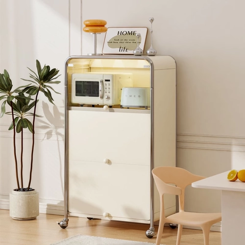 Японская кухонная стойка от пола до потолка, мобильный шкаф для хранения микроволновой печи, обеденный шкаф для хранения, шкаф для хранения