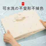 Японский ящик для хранения для домашнего использования, ткань, складная коробка для хранения