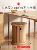 Japanese Solid Wood Stacking Stools for Home Use, Stackable, Thickened, Durable, High Round Stools, Stacking Fun, Dining Table Chairs, Benches