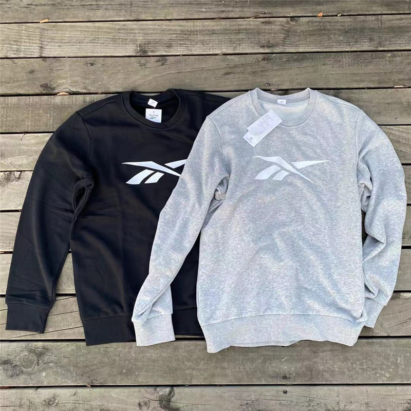 Reebok Men's Terry Round Neck Sports Casual Sweatshirt Gr8472 Gr8473 H52983