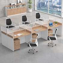 Staff staff office table and chair combination desk simple modern office furniture 46 person screen card seat partition