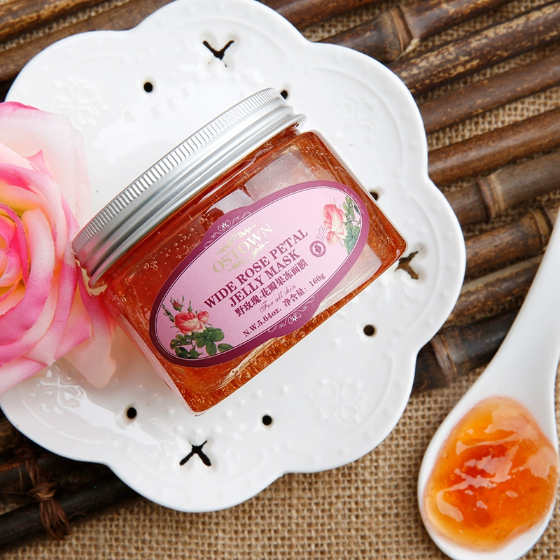 Ossington Rose Petal Jelly Mask 160g Dưỡng ẩm làm sáng màu da Thu nhỏ dưỡng ẩm chính hãng - Mặt nạ