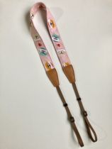 Original fairy series cotton super soft glutinous pink firewood dog camera strap