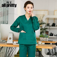 Зеленый хлопковый лонгслив