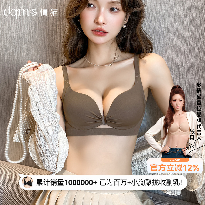 Passionate Cat Lingerie Women's Push-Up Bra for Small Breasts, Seamless, Side Breast Support, Anti-Sagging, Enhancing, Sexy, Summer Thin Style 2026 Bra Passionate Cat Lingerie Women's Push-Up Bra for Small Breasts, Seamless, Side Breast Support, Anti-Sagging, Enhancing, Sexy, Summer Thin Style 2026 Bra