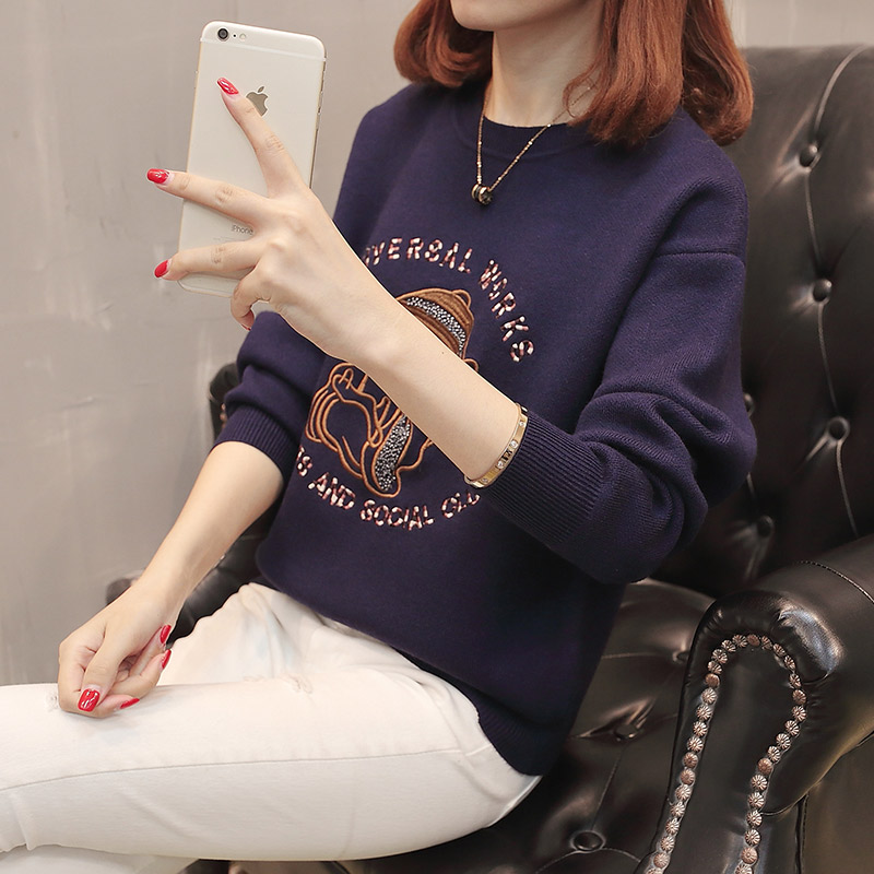 Sweatshirt femme - Ref 3217052 Image 3