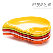 Kaibo Ya melamine bar ktv snack plate plastic creative personality color shaped special dish dish commercial imitation porcelain