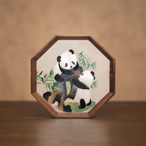 Suzhou embroidery craft ornaments Chinese style tabletop decorations Suzhou commemorative gifts featured double-sided embroidery creative business gifts