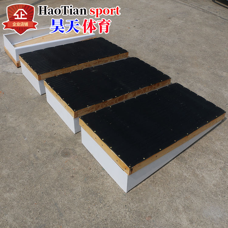 Solid wood thickened springboard Primary and secondary school students training jump pedal jumping goat springboard assisted gymnastics springboard