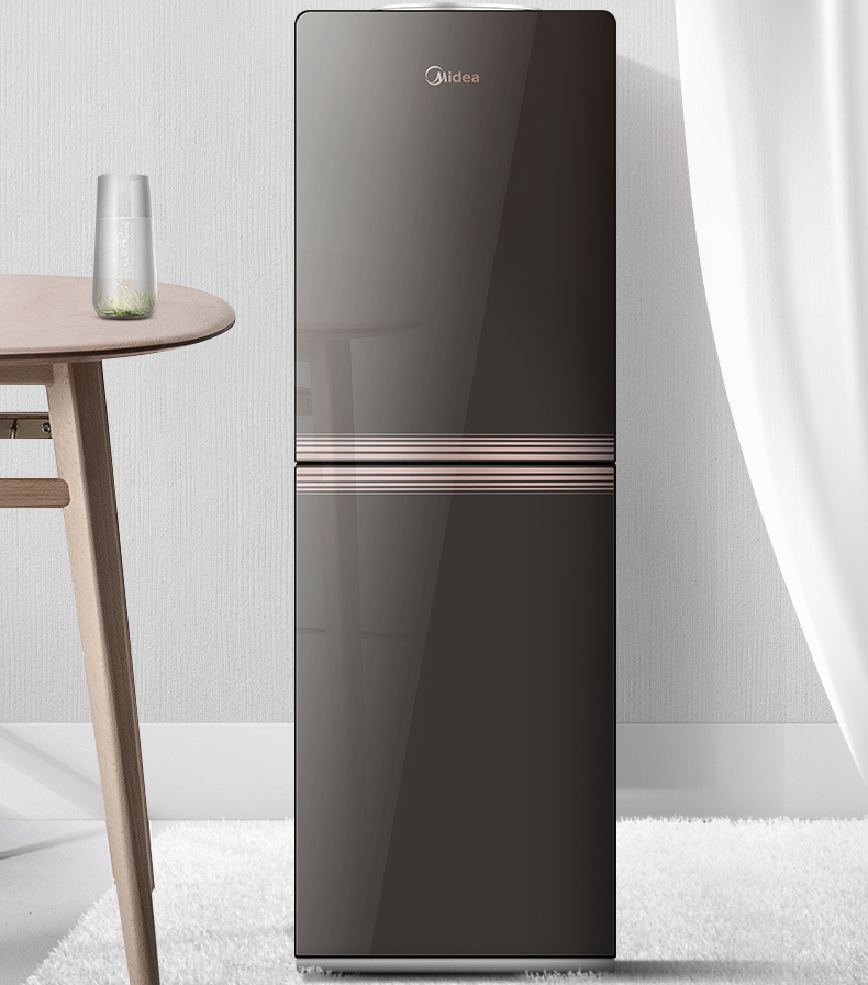 cây nước nóng lạnh karofi Đẹp ngay lập tức nước nóng lạnh dọc hộ gia đình nóng lạnh tự động nhỏ đôi cửa tốc độ nóng mới máy pha trà - Nước quả máy lọc karofi