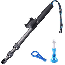 Smatree for GoPro8 Hero 4 selfie stick telescopic handheld selfie extension stick gopro accessories