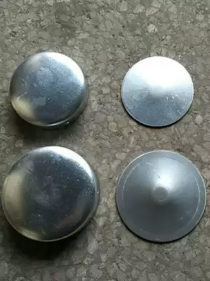 Customized new 89 warning column bulkhead cover sealing cover anti-collision column 114 column cap galvanized column Cover 2 5 inch steel pipe