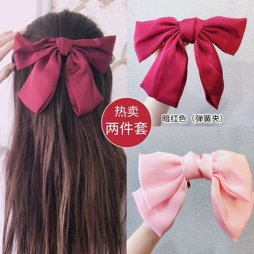 Японская заколка для волос с бантиком, заколка-крабик, аксессуар для волос, брендовые шпильки для волос, популярно в интернете