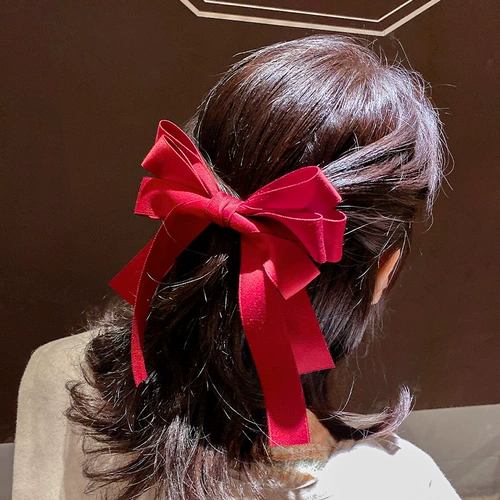 Японская заколка для волос с бантиком, заколка-крабик, аксессуар для волос, брендовые шпильки для волос, популярно в интернете