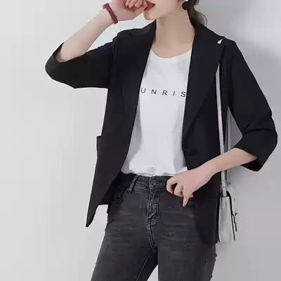 Spring 2021 new small suit female Korean version of thin thin chic Net red suit jacket jacket