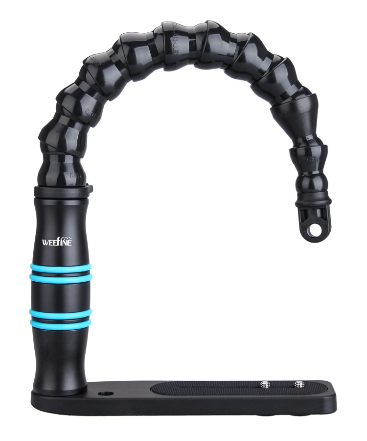 Weefine single grip depan LOC-LINE YS joint GOPRO4 5 6 underwater debatable lamp frame
