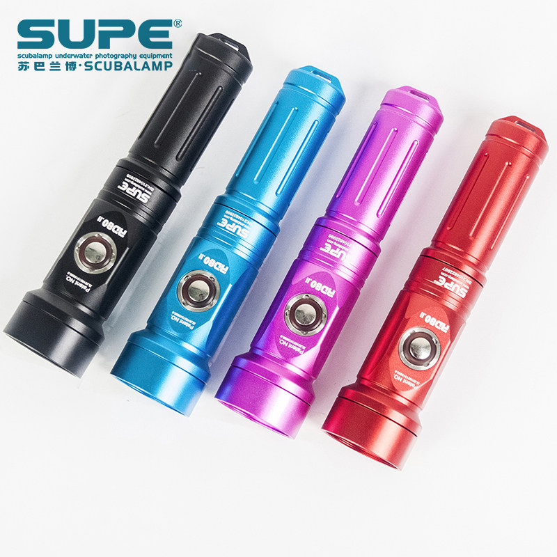 Scubalamp RD80-V2 Diving Flashlight 1500 Flow Ming Persistent sequel facilitates Type C charge