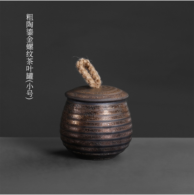 Small POTS with cover earthenware household Small tea sealed coarse ceramic pot Chinese style restoring ancient ways the mini portable wake POTS