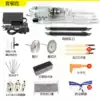 Woodworking lathe bed hand string processing machine Small household Buddha bead machine Grinding machine Simple multi-function wooden bead machine