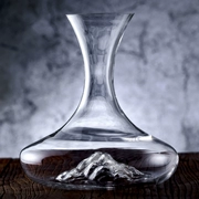 Iceberg Fuji Mountain Crystal Glass Wine Decanter Rượu vang nhanh Bộ gia dụng Bộ rượu vang sáng tạo - Rượu vang