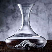 Iceberg Fuji Mountain Crystal Glass Wine Decanter Rượu vang nhanh Bộ gia dụng Bộ rượu vang sáng tạo - Rượu vang ly rượu vang rona