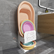 Bathroom Bathroom shelf washbasin storage rack Toilet toilet sink washbasin rack Toilet storage artifact