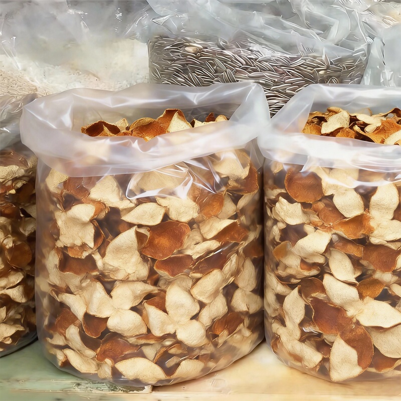 Tangerine Peel Storage Bags, Food-Grade Plastic Bags, Extra-Large Thickened Wholesale Storage Bags, Moisture-Proof Extra-Large Size